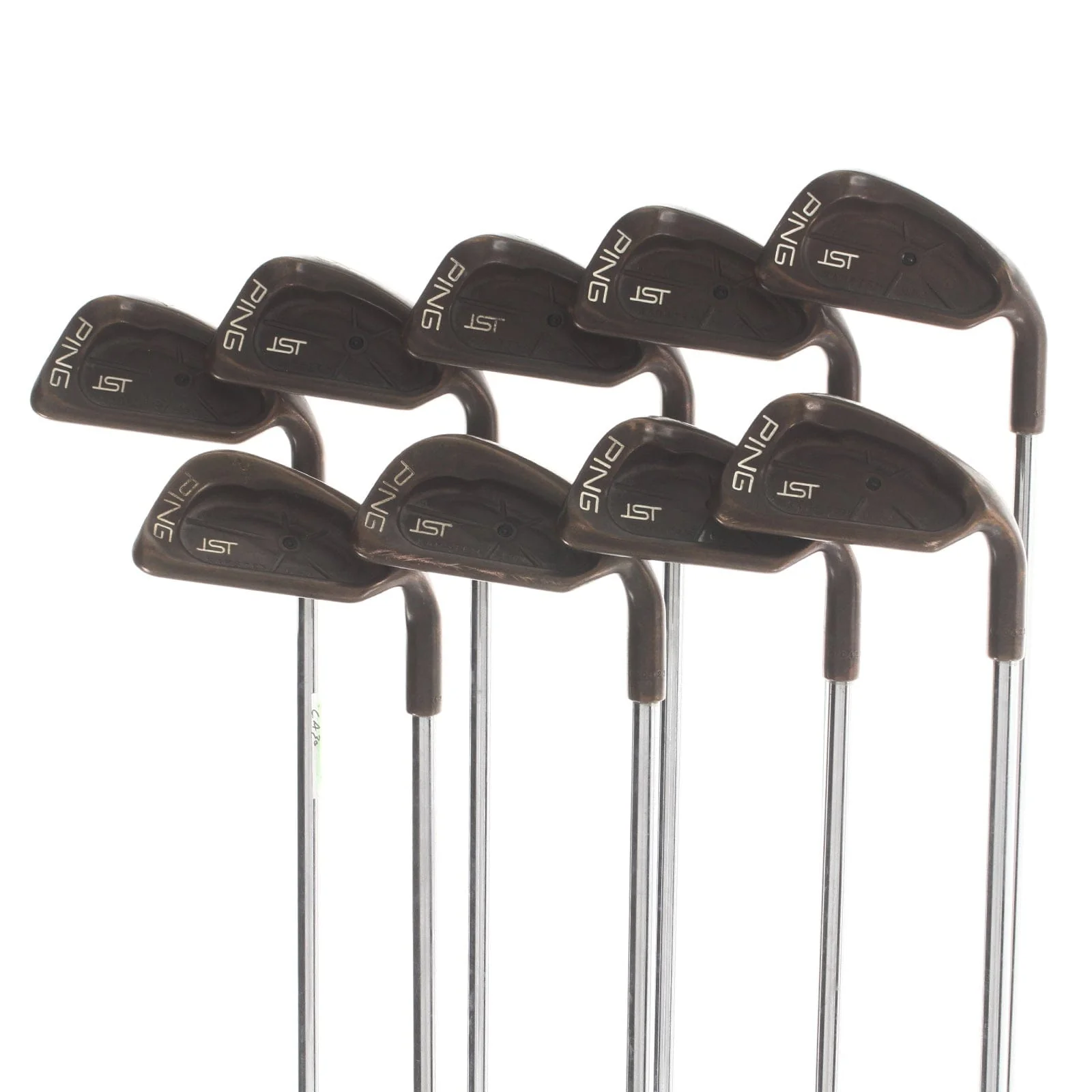 Ping ISI BeCu Steel Mens Right Hand Irons 3-SW Black Dot Regular - Ping Kushin