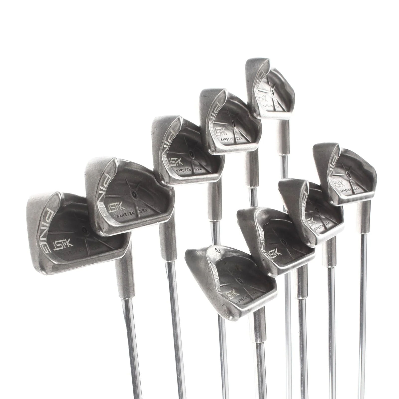 Ping ISI-K Steel Mens Right Hand Irons 3-SW Black Dot Regular - Ping Kushin - Image 2