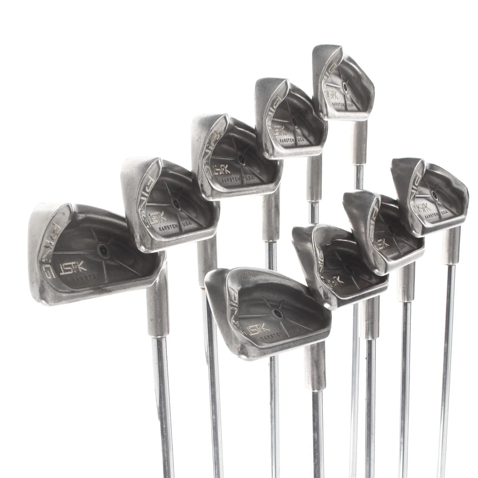 Ping IST K Steel Mens Right Hand Irons 3-SW Regular - Ping Cushin JZ - Image 2