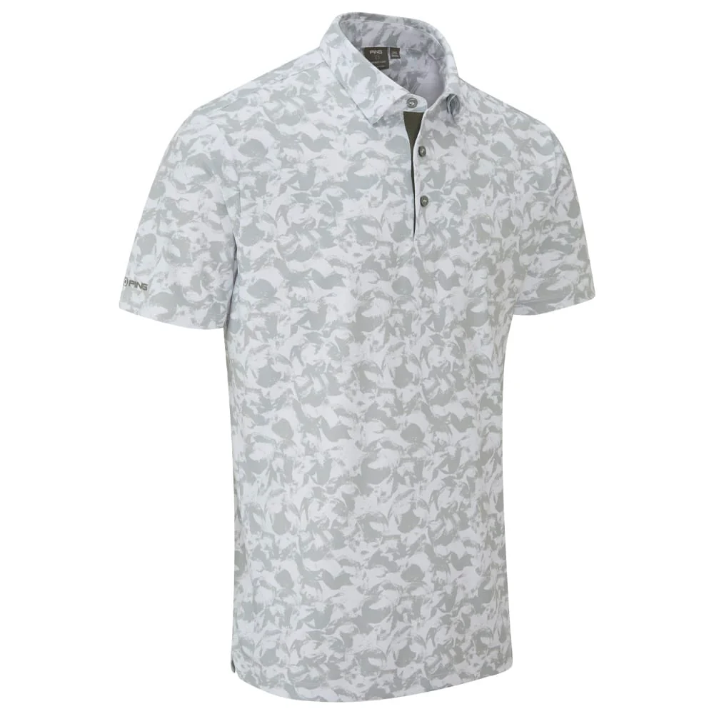 Ping Julian Polo Shirt - Silver Multi - Image 3