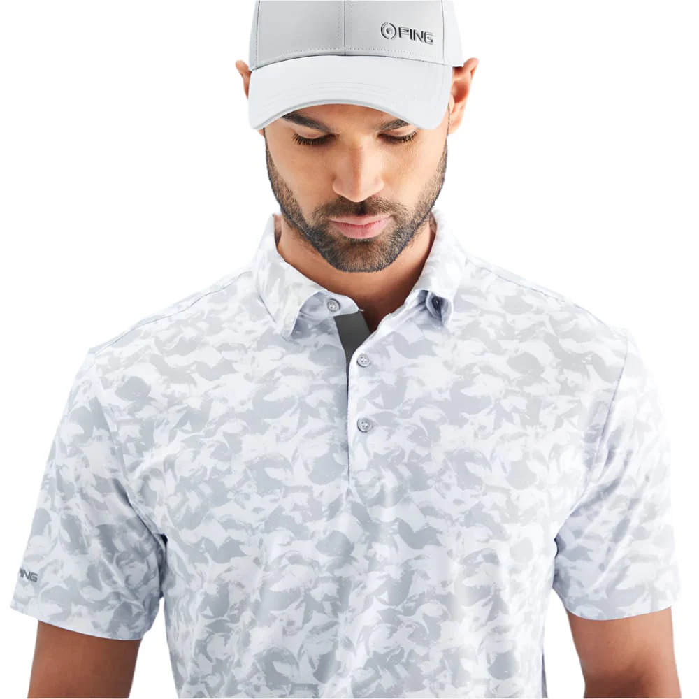 Ping Julian Polo Shirt - Silver Multi - Image 6