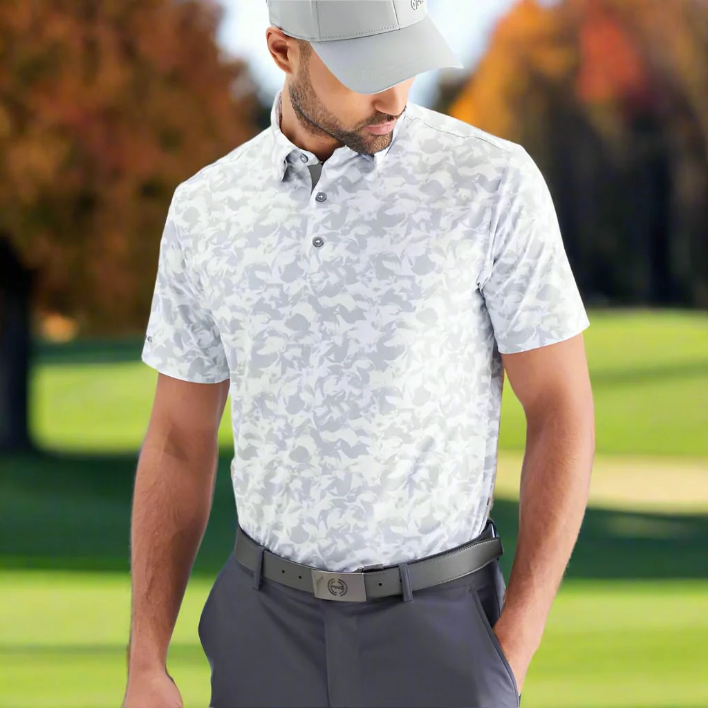 Ping Julian Polo Shirt - Silver Multi - Image 7