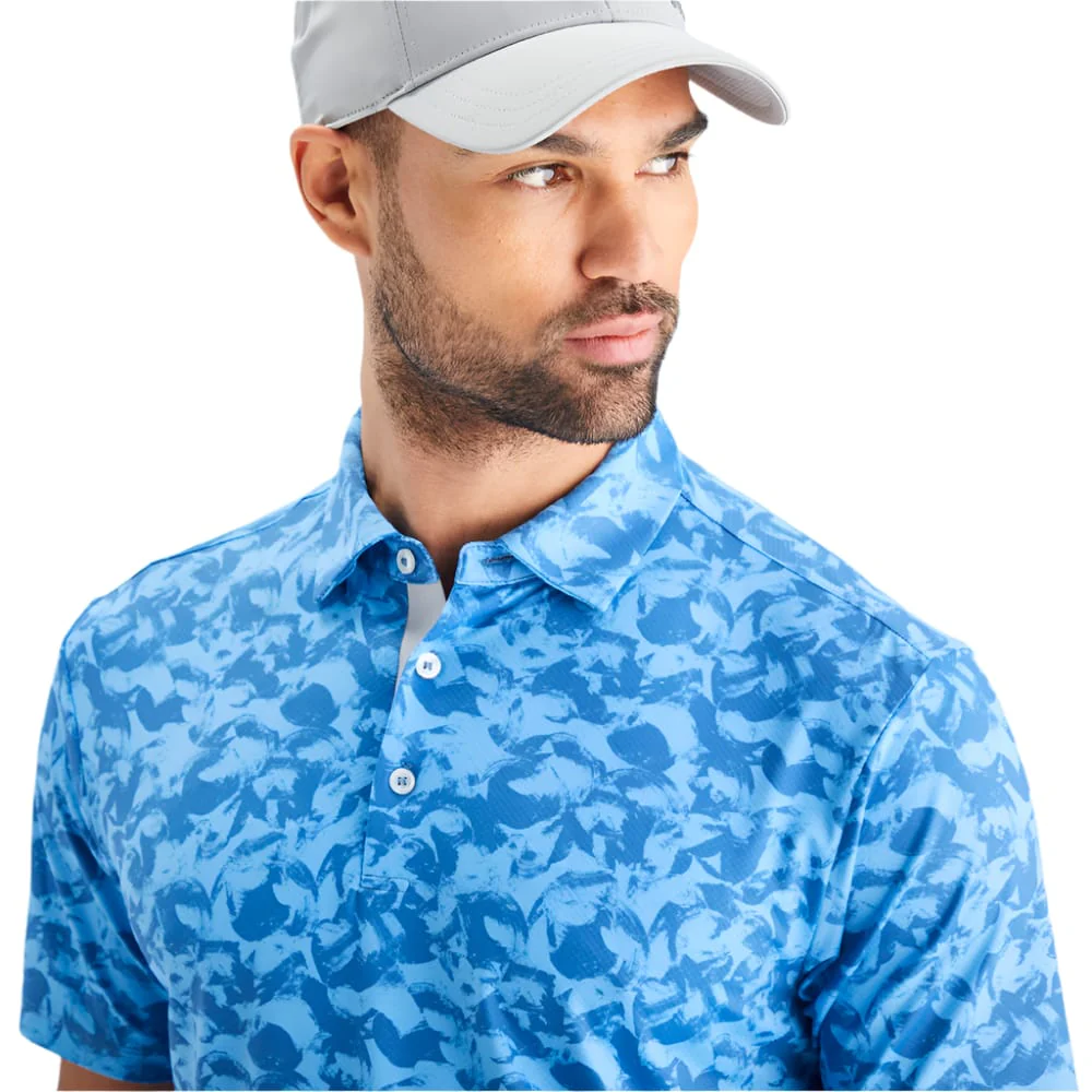 Ping Julian Polo Shirt - Tidal Blue Multi - Image 5