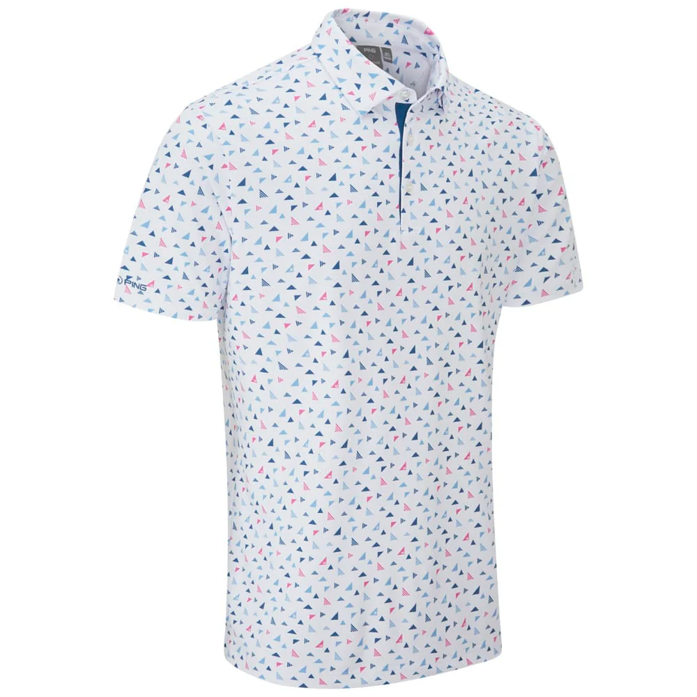 Ping Julian Polo Shirt - White Multi - Image 2