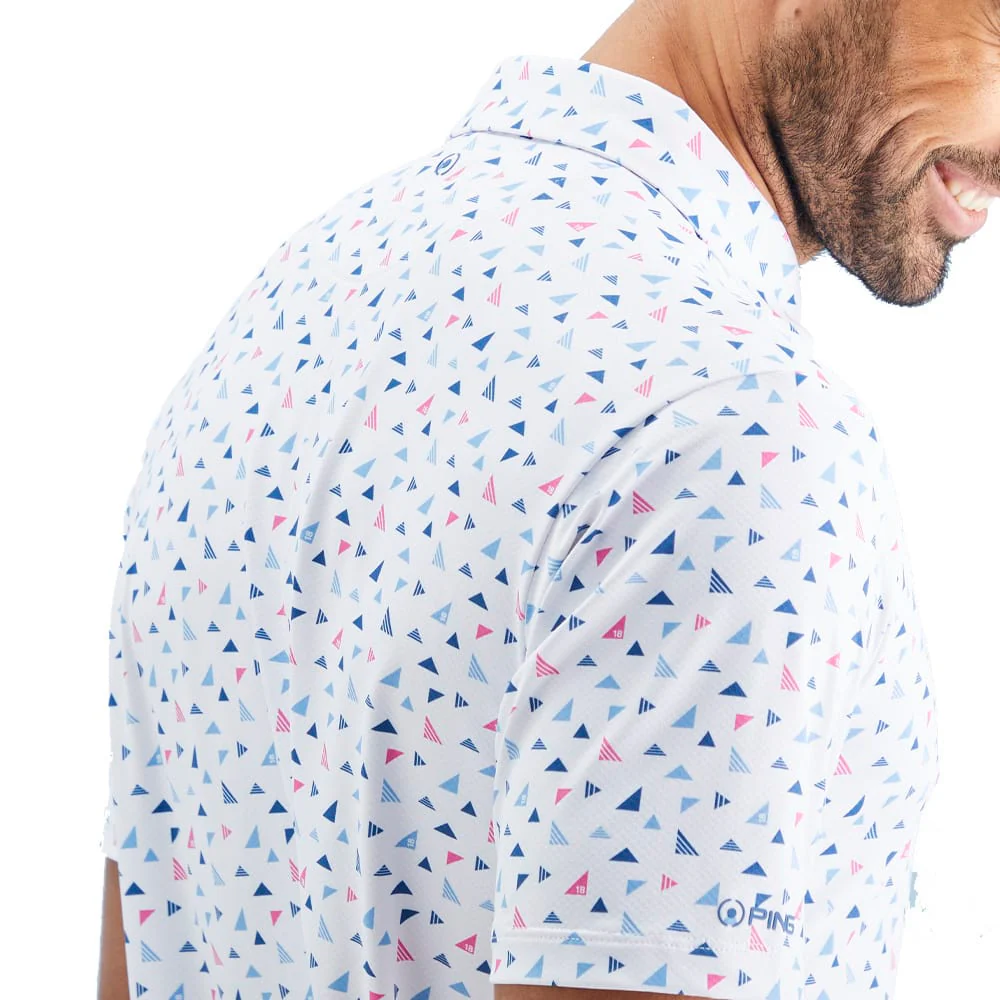 Ping Julian Polo Shirt - White Multi - Image 6