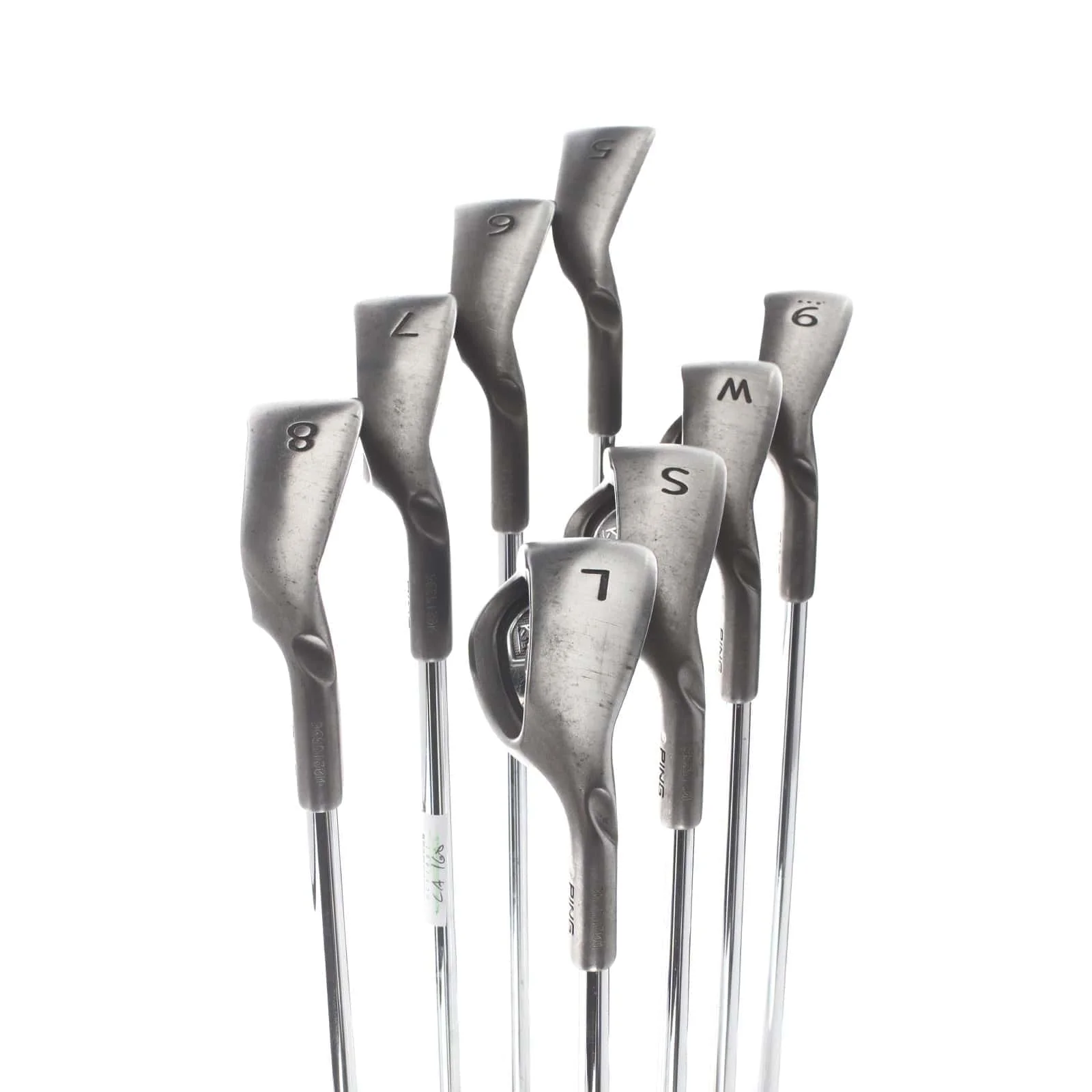 Ping K15 Graphite Mens Right Hand Irons 5-LW White Dot 3* Upright Regular - Ping AWT - Image 3