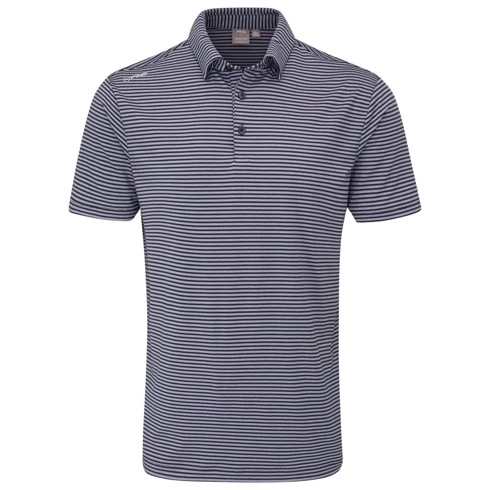 Ping Langford Polo Shirt - Navy/White