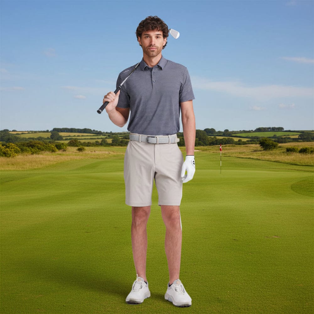 Ping Langford Polo Shirt - Navy/White - Image 4