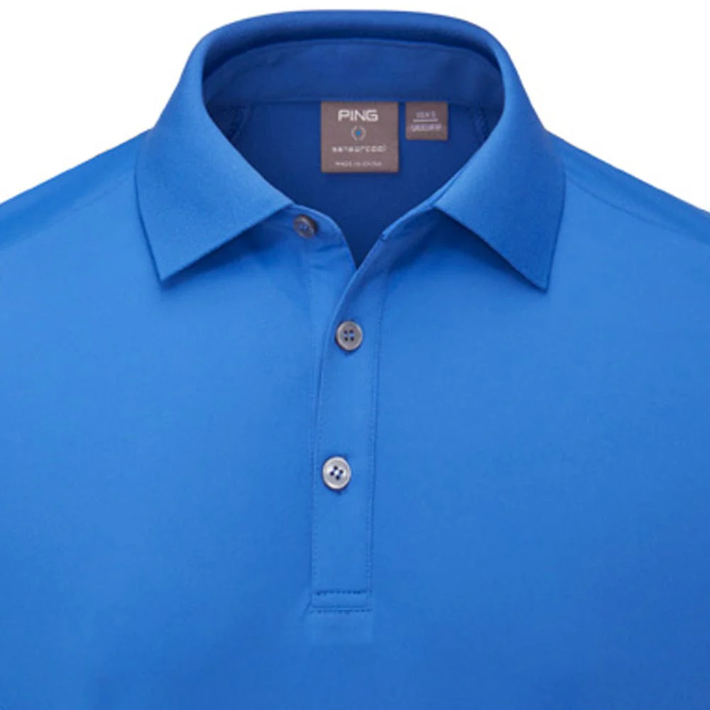 Ping Lindum Polo Shirt - Bright Cobalt - Image 3