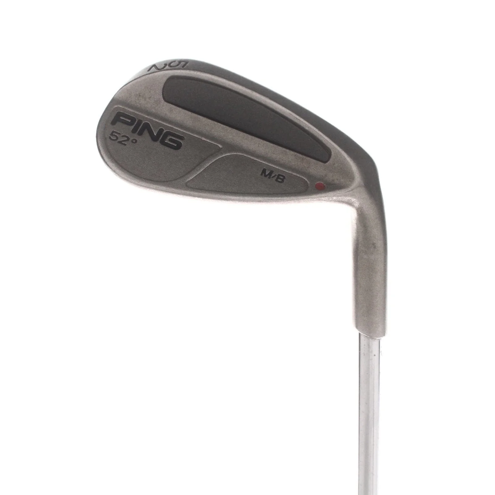 Ping M/B Steel Mens Right Hand Gap Wedge Red Dot 52* 0.75* Flat Wedge - Ping