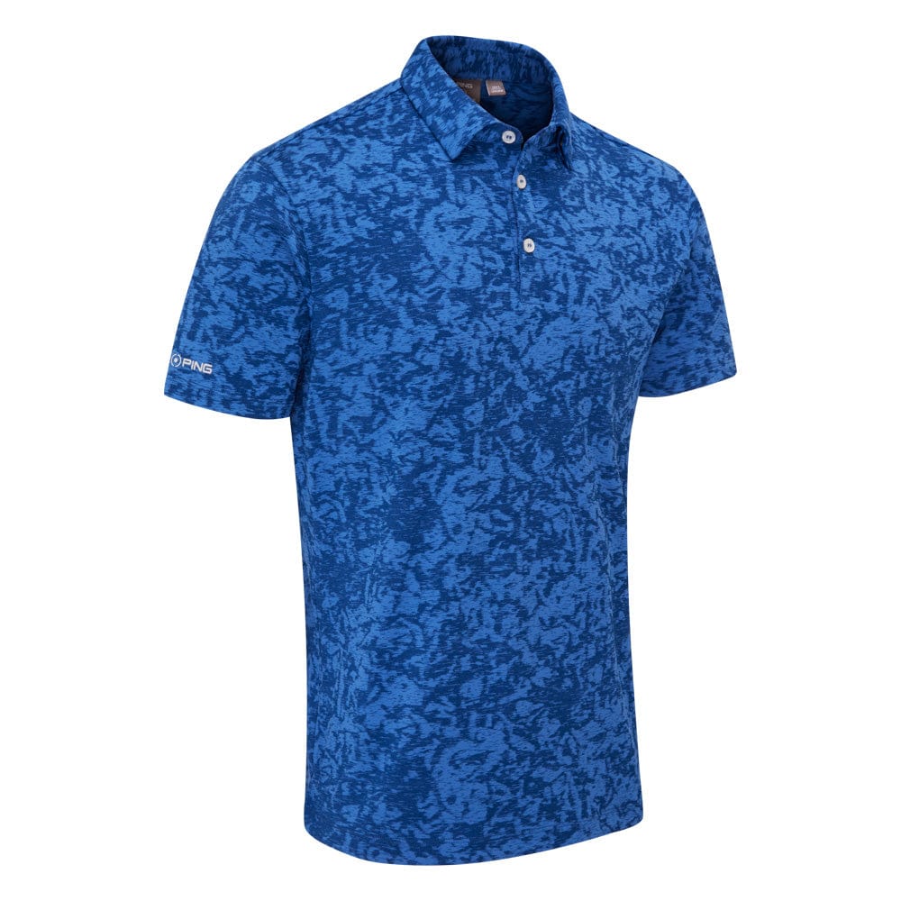 Ping Marek Polo Shirt - Bright Cobalt Multi - Image 3