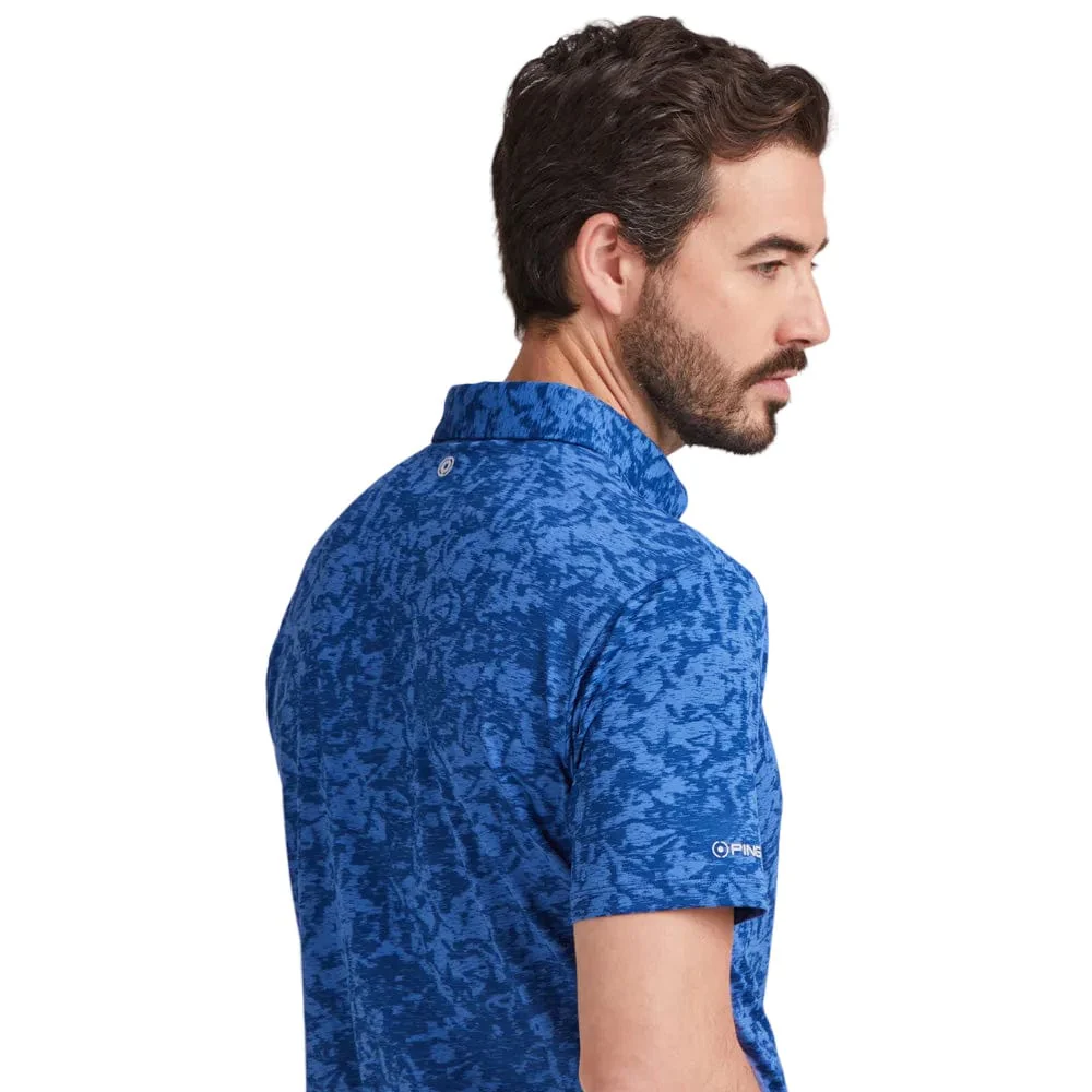 Ping Marek Polo Shirt - Bright Cobalt Multi - Image 5