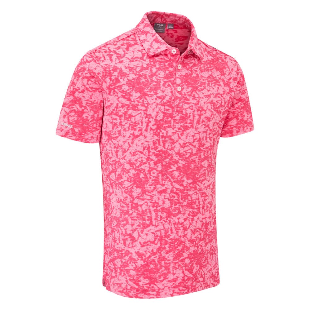 Ping Marek Polo Shirt - Rhapsody Pink Multi - Image 3
