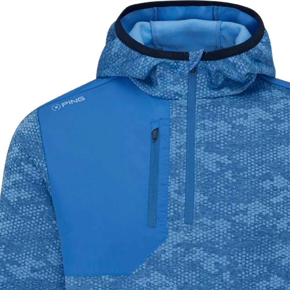 Ping Nexa 1/4 Zip Pullover - Seacrest/Tidal Blue - Image 4