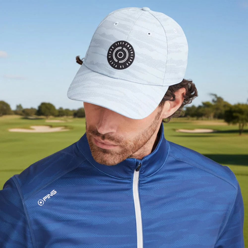 Ping Oakes Cap - Pearl Grey Multi - Image 3