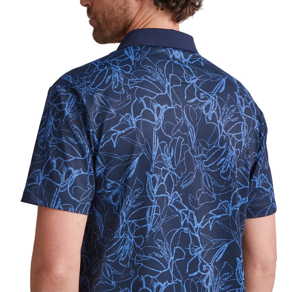 Ping Orlando Polo Shirt - Navy/Bright Cobalt - Image 5