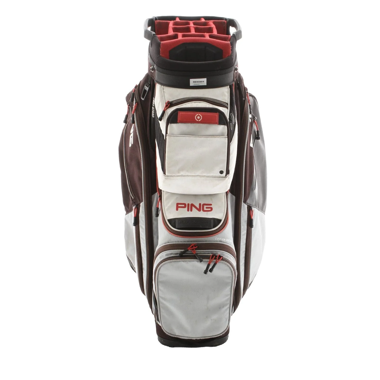 Ping Pioneer Cart Bag - Black/White/Grey - Image 4