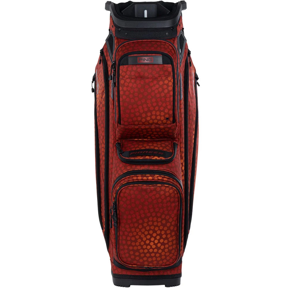 Ping Pioneer Cart Bag - Ltd Edition Rust Mosaic - Image 2