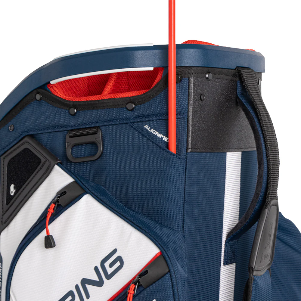Ping Pioneer Cart Bag - Ltd Edition Rust Mosaic - Image 9