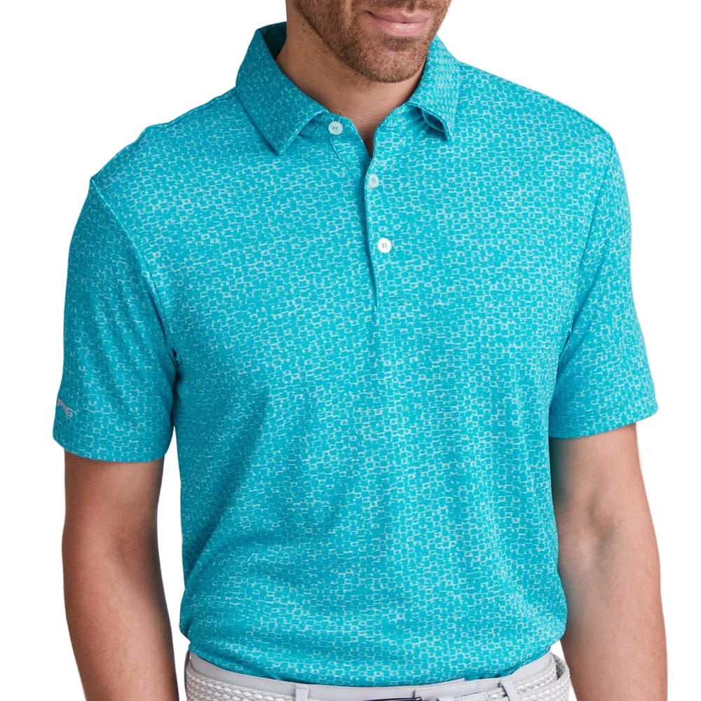 Ping Rafe Polo Shirt - Turquoise - Image 3