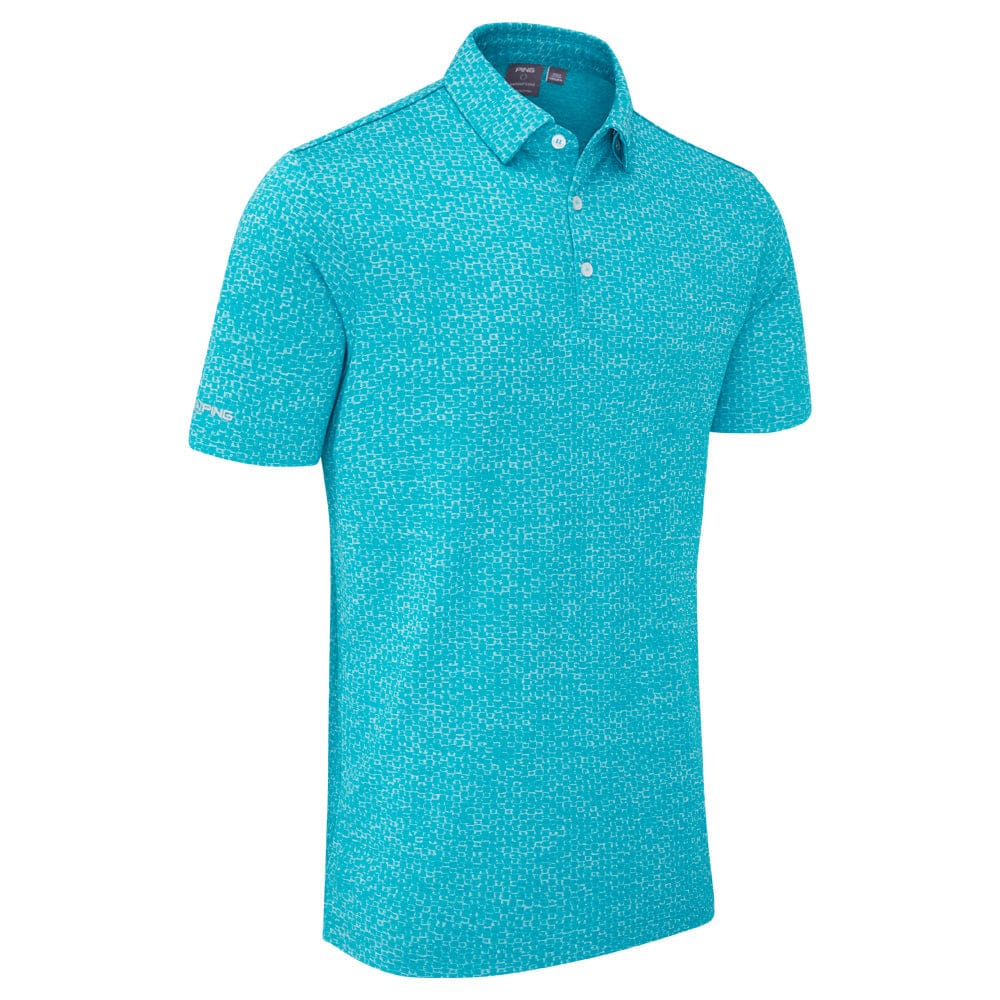 Ping Rafe Polo Shirt - Turquoise - Image 5