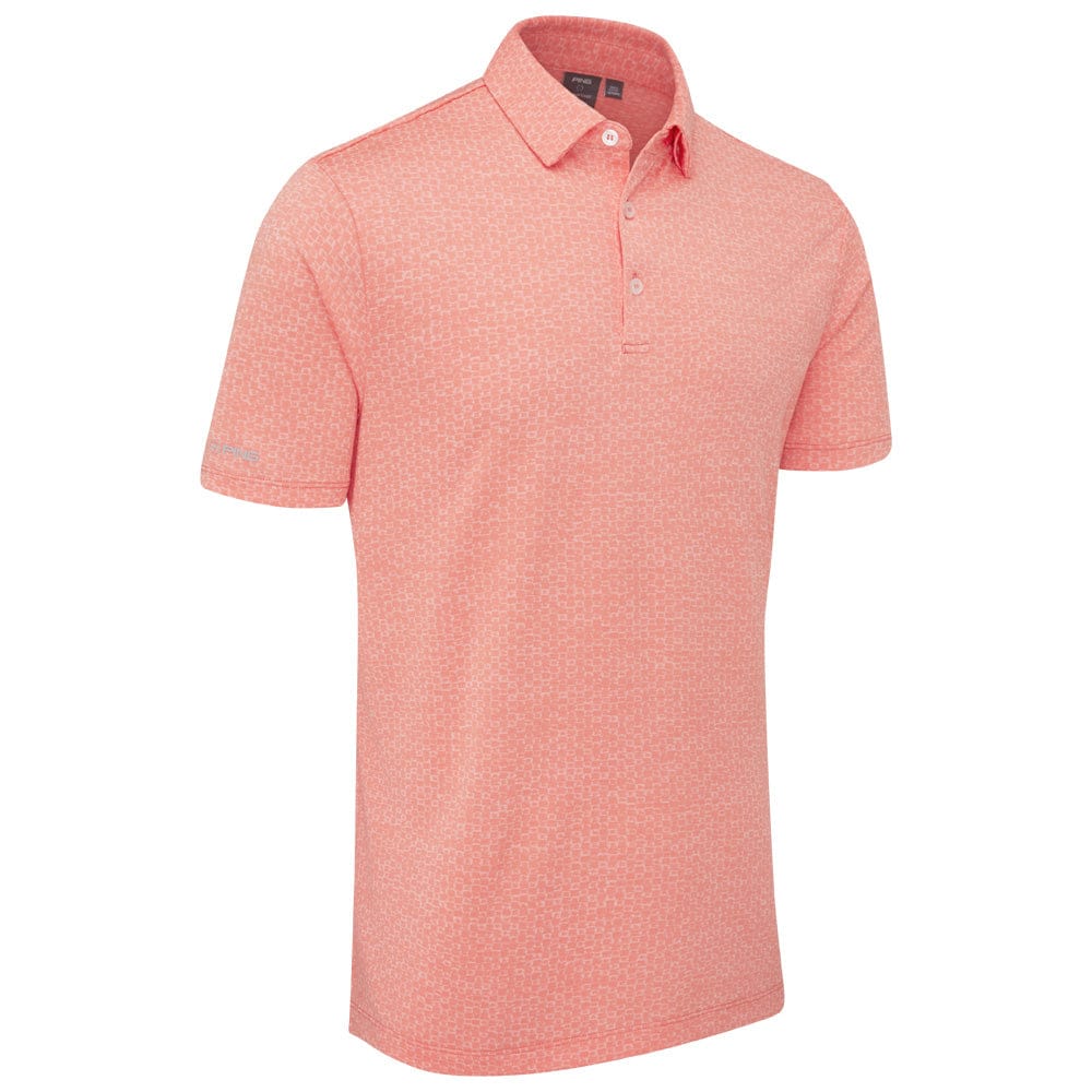 Ping Rafe Polo Shirt - Wild Salmon - Image 5