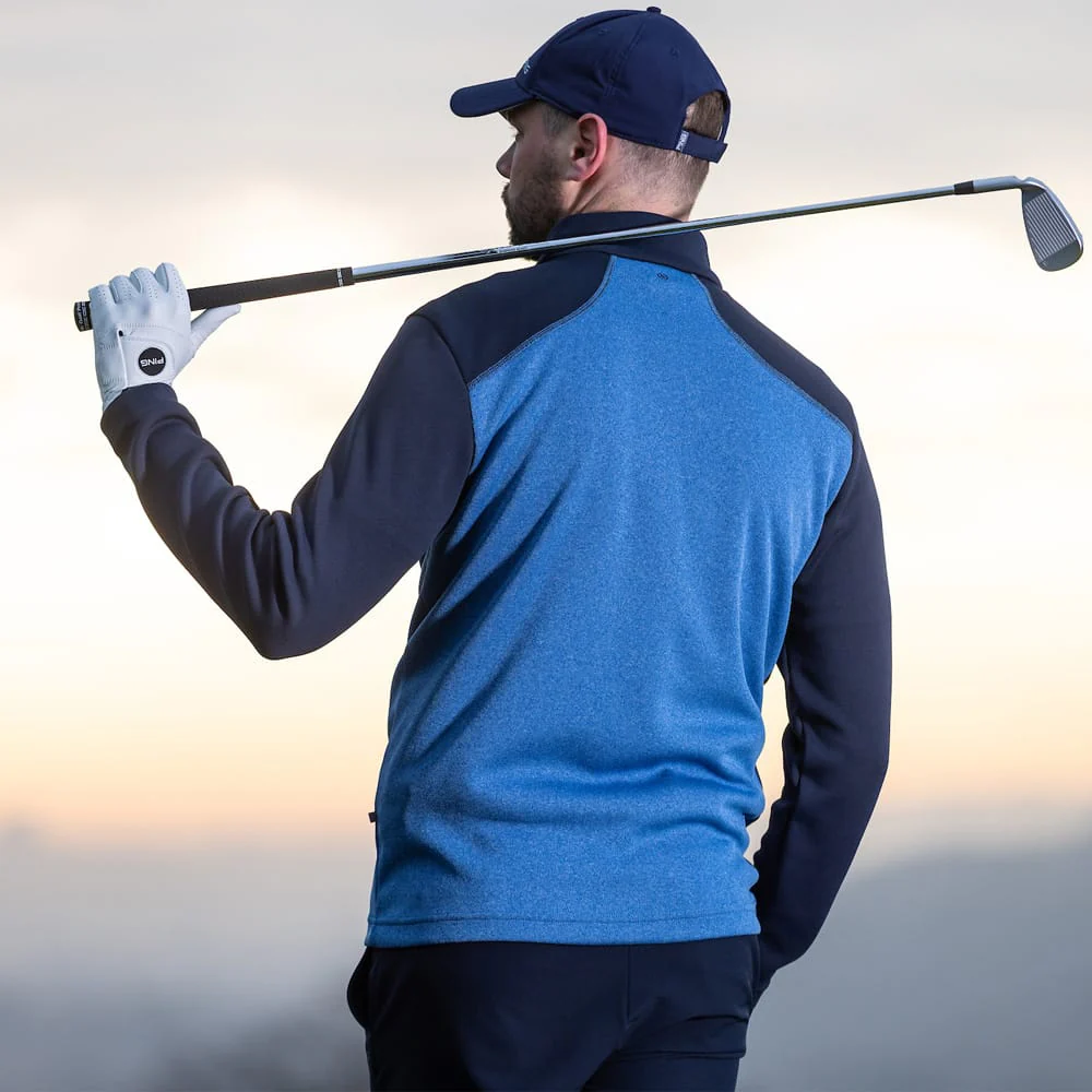 Ping Ramsey 1/2 Zip Pullover - Tidal Blue/Navy - Image 4