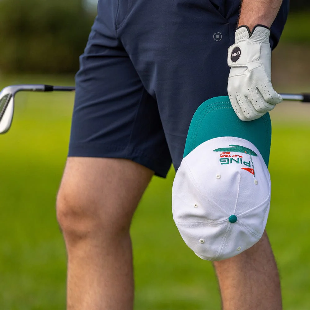 Ping Retro Cap - Jet Stream/Cadmium Green - Image 5