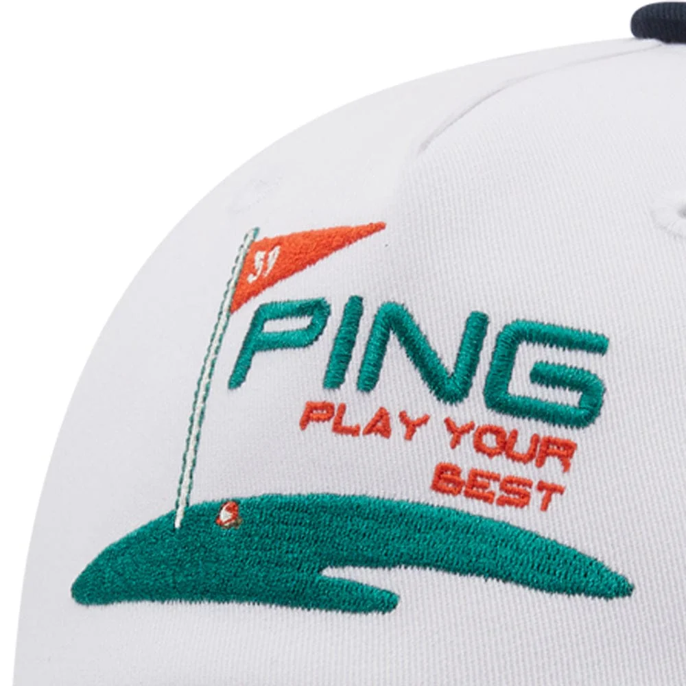 Ping Retro Cap - Jet Stream/Navy - Image 3