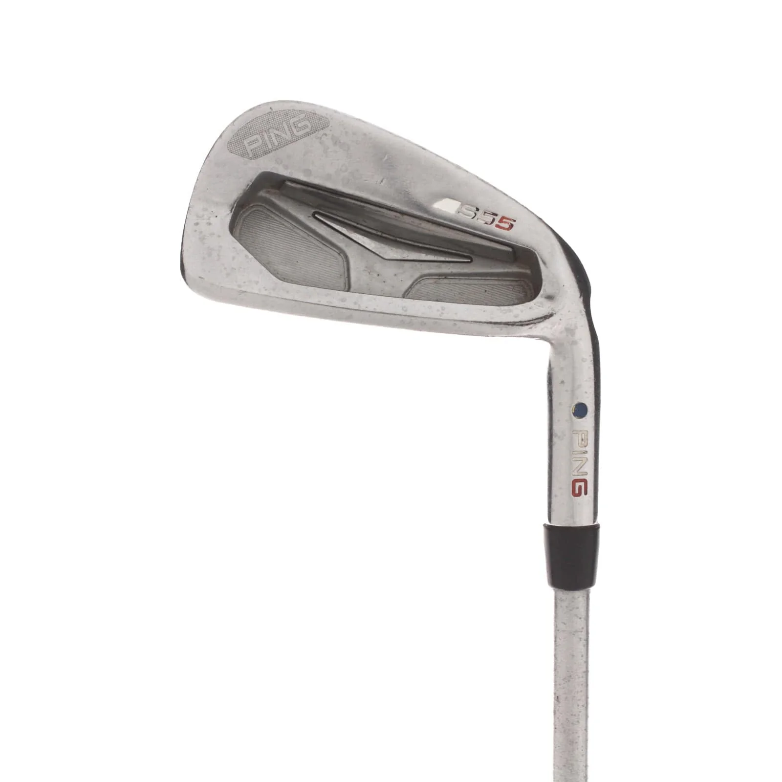 Ping S55 Steel Mens Right Hand 6 Iron Blue Dot 0.75* Upright Stiff - KBS