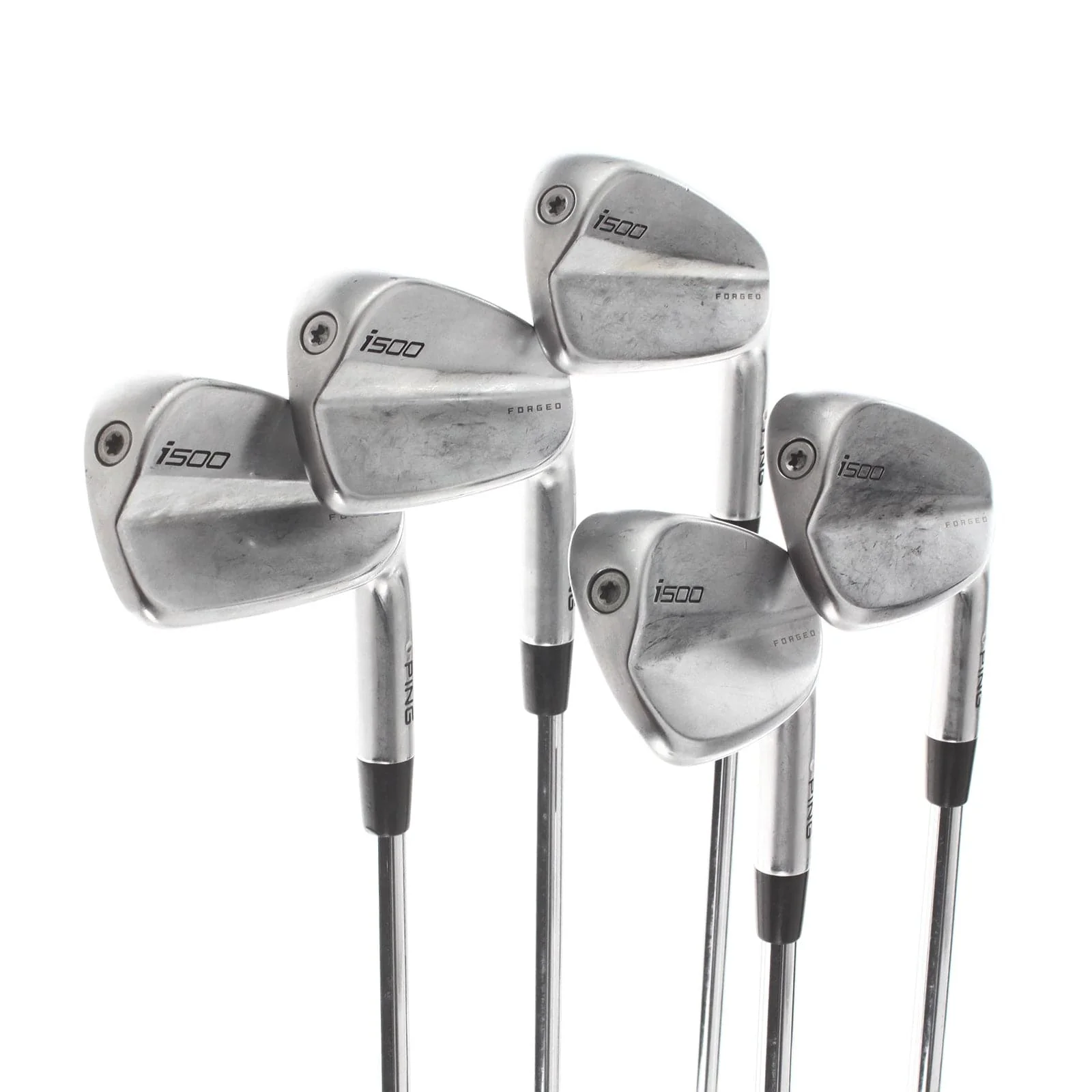 Ping i500 Steel Mens Right Hand Irons 5-9 White Dot 3* Upright Stiff - Nippon N.S Pro Modus3 Tour 105 - Image 2