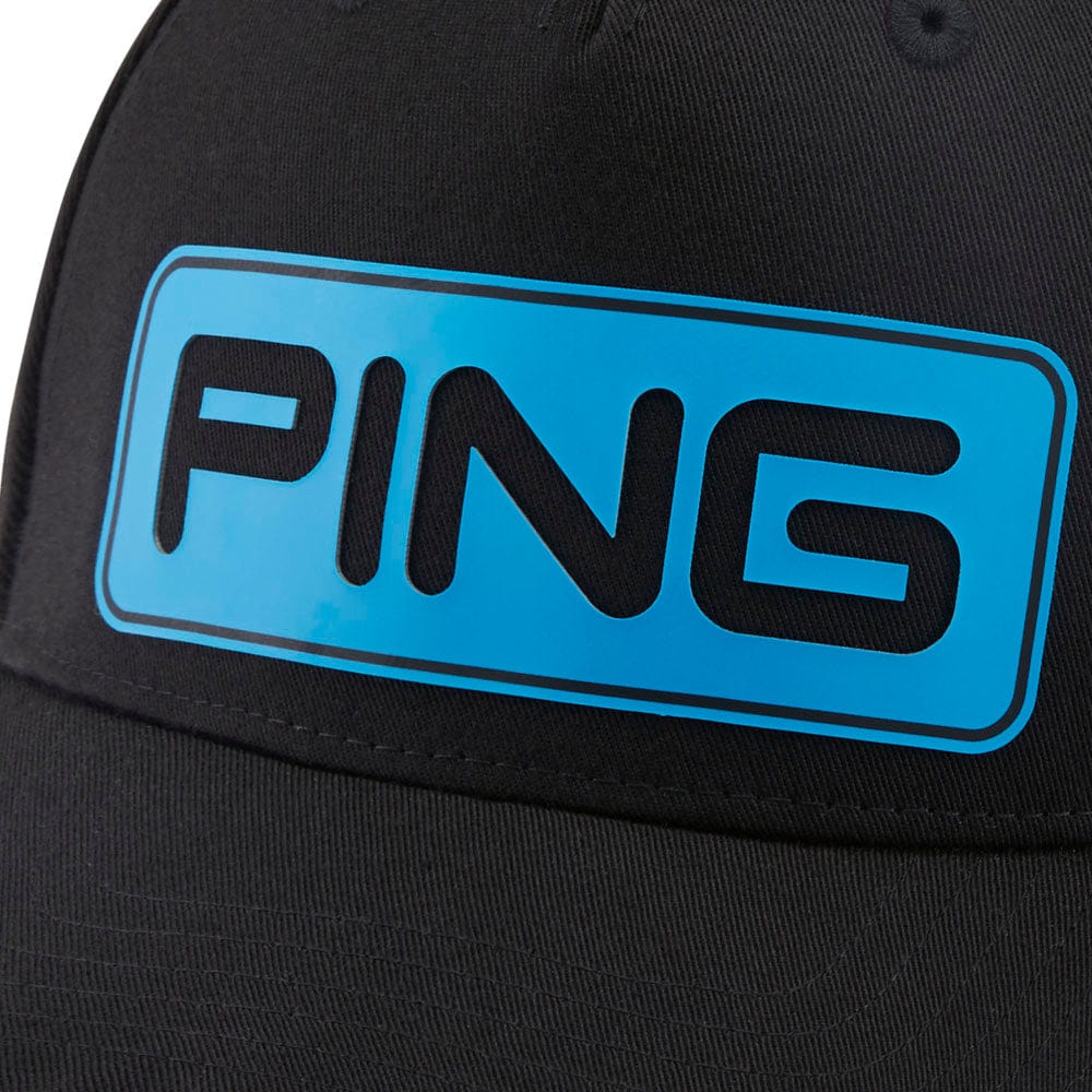 Ping Tour Classic Cap - Black/Process Blue - Image 4