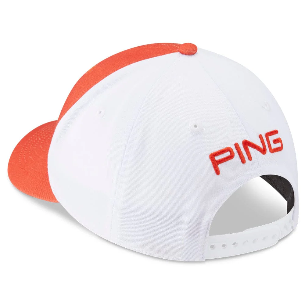 Ping Tour Classic Cap - Tango/White - Image 2