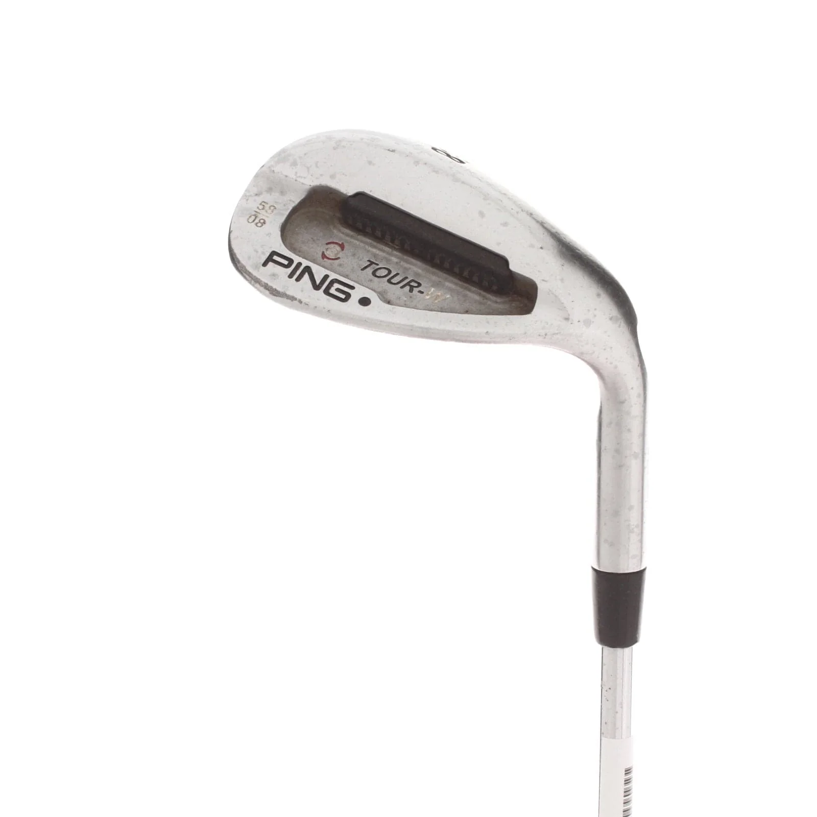 Ping Tour-W Steel Mens Right Hand Lob Wedge Black Dot 58* 8 Bounce Wedge - Ping