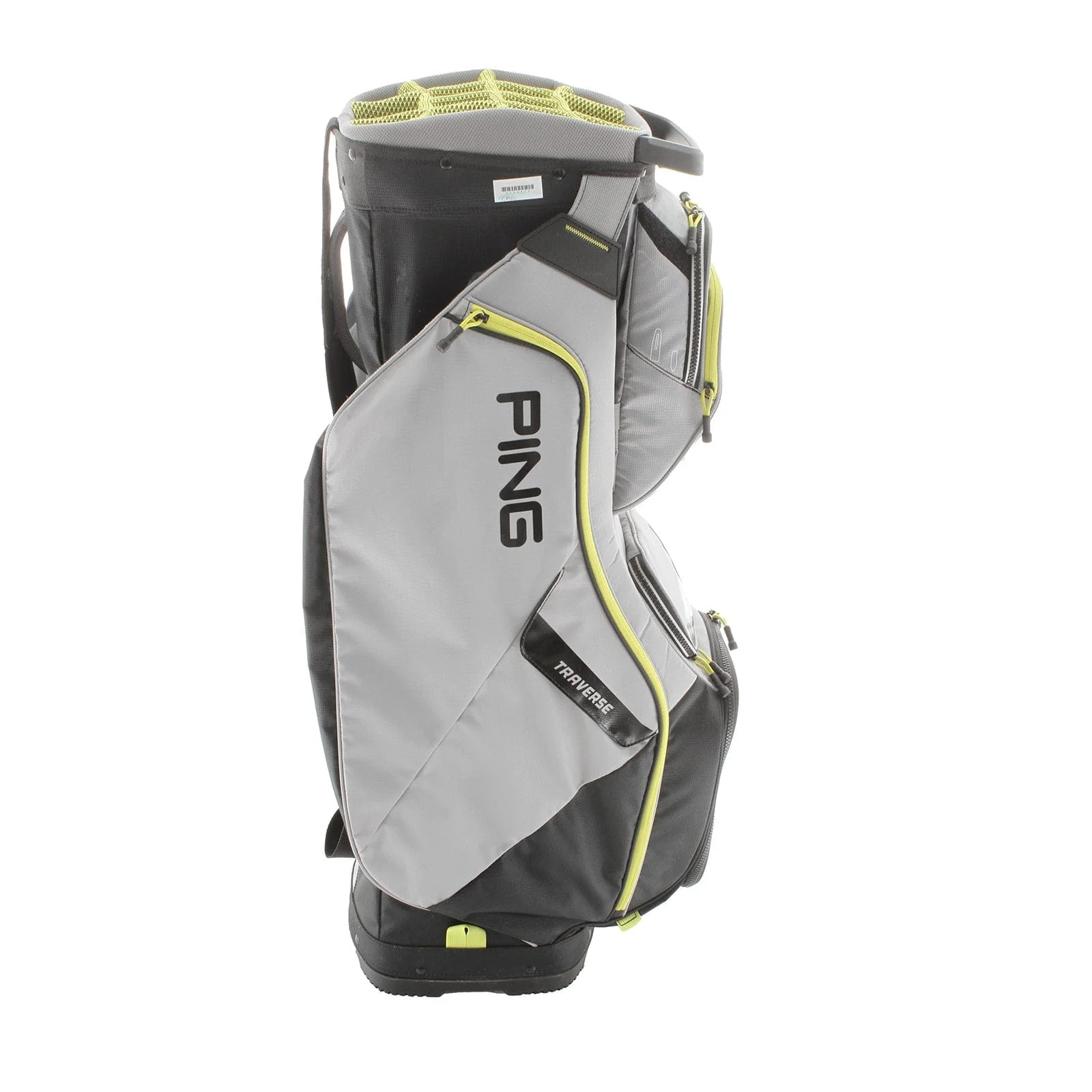 Ping Traverse Cart Bag - Black/Grey/Yellow - Image 3