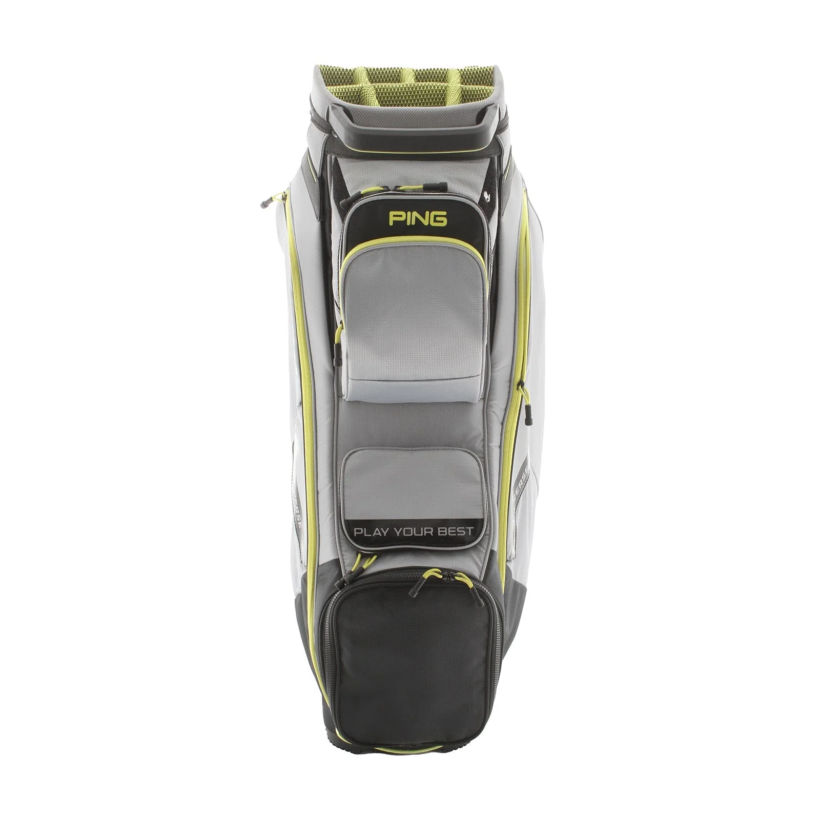 Ping Traverse Cart Bag - Black/Grey/Yellow - Image 4