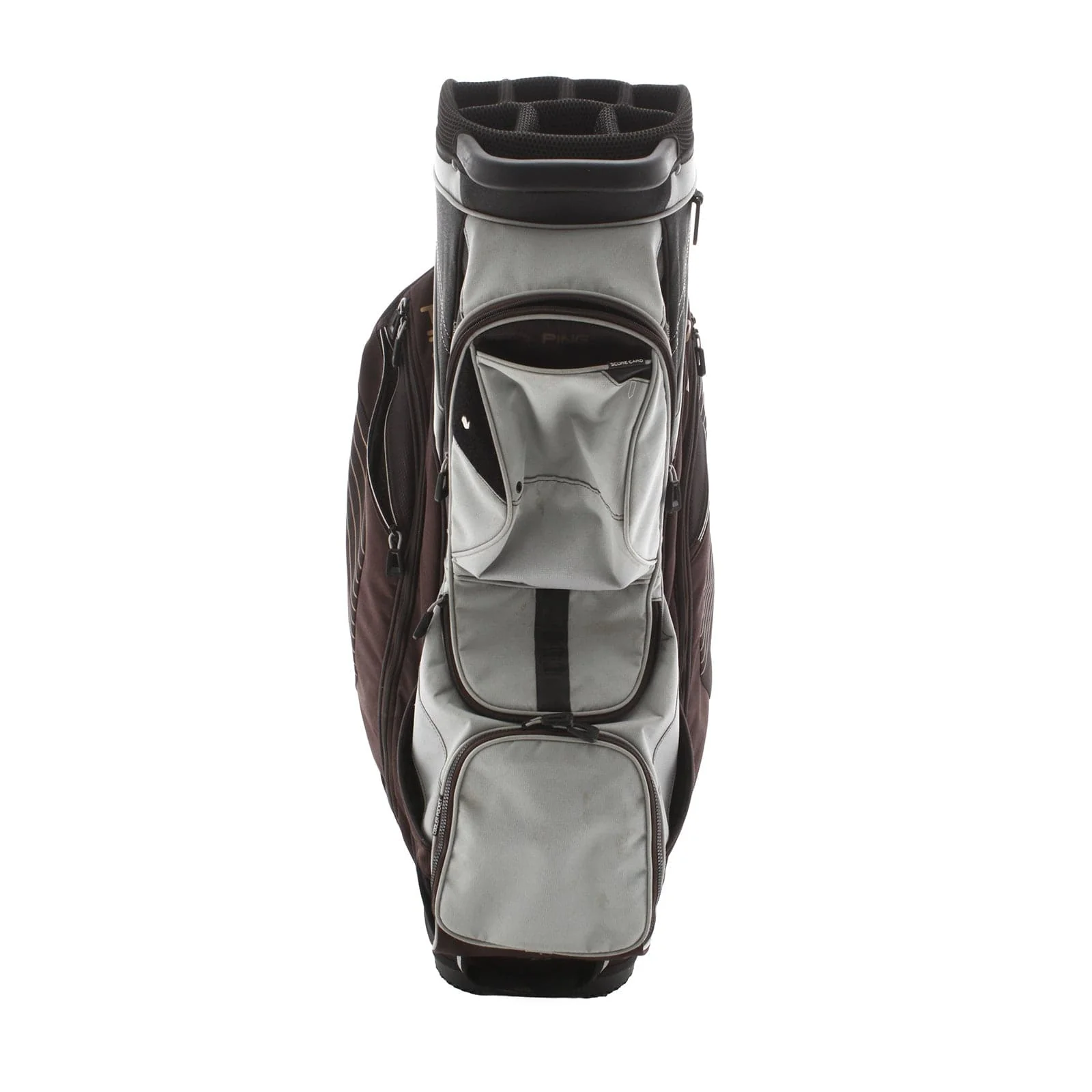Ping Traverse Cart Bag - Grey/Brown - Image 4