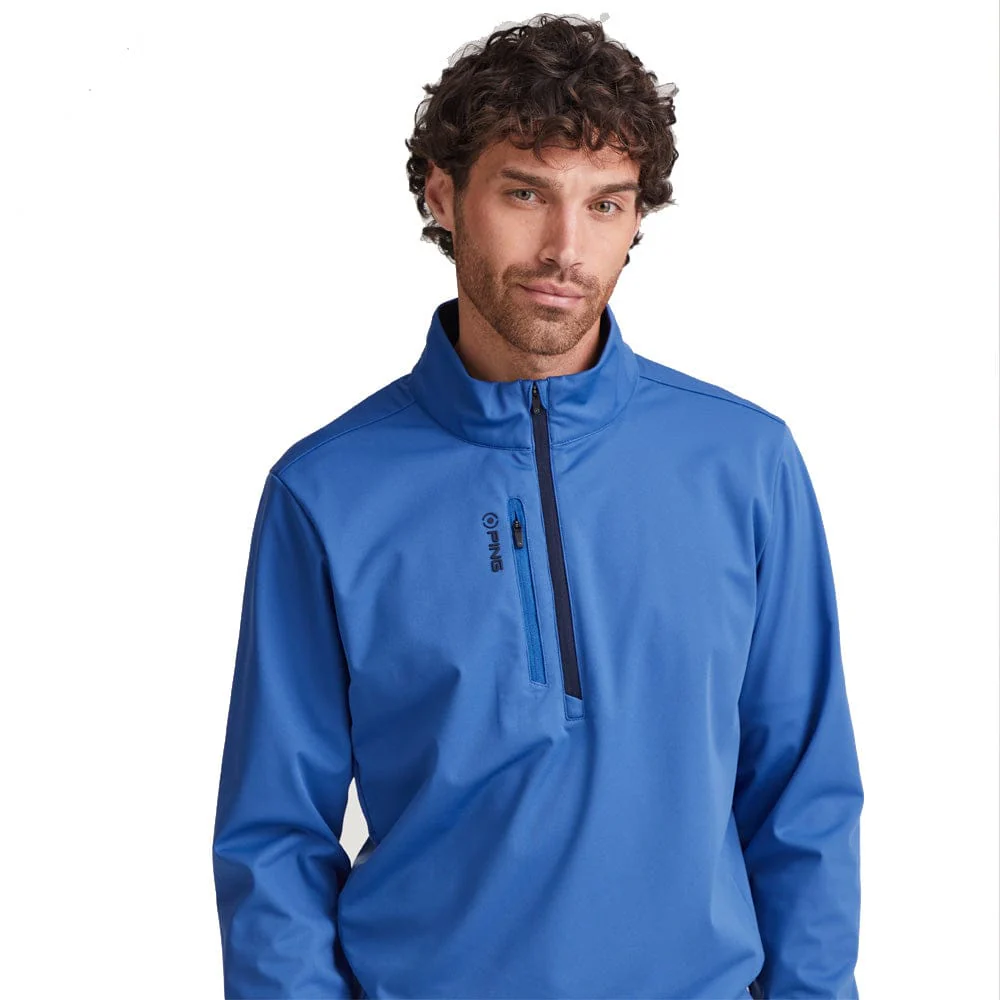 Ping Vigo Windproof 1/2 Zip Top - Bright Cobalt - Image 3