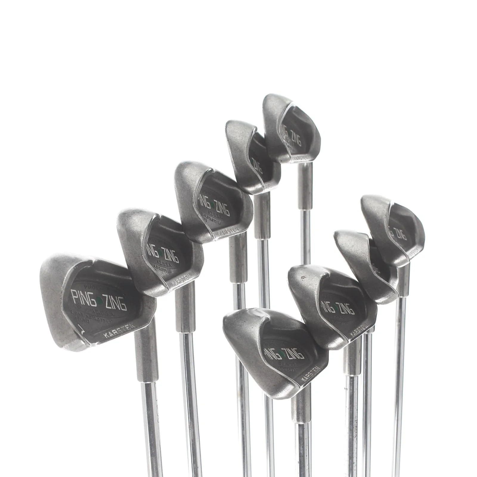 Ping Zing Karsten Steel Mens Right Hand Irons 3-SW Regular - Karsten Reg - Image 2