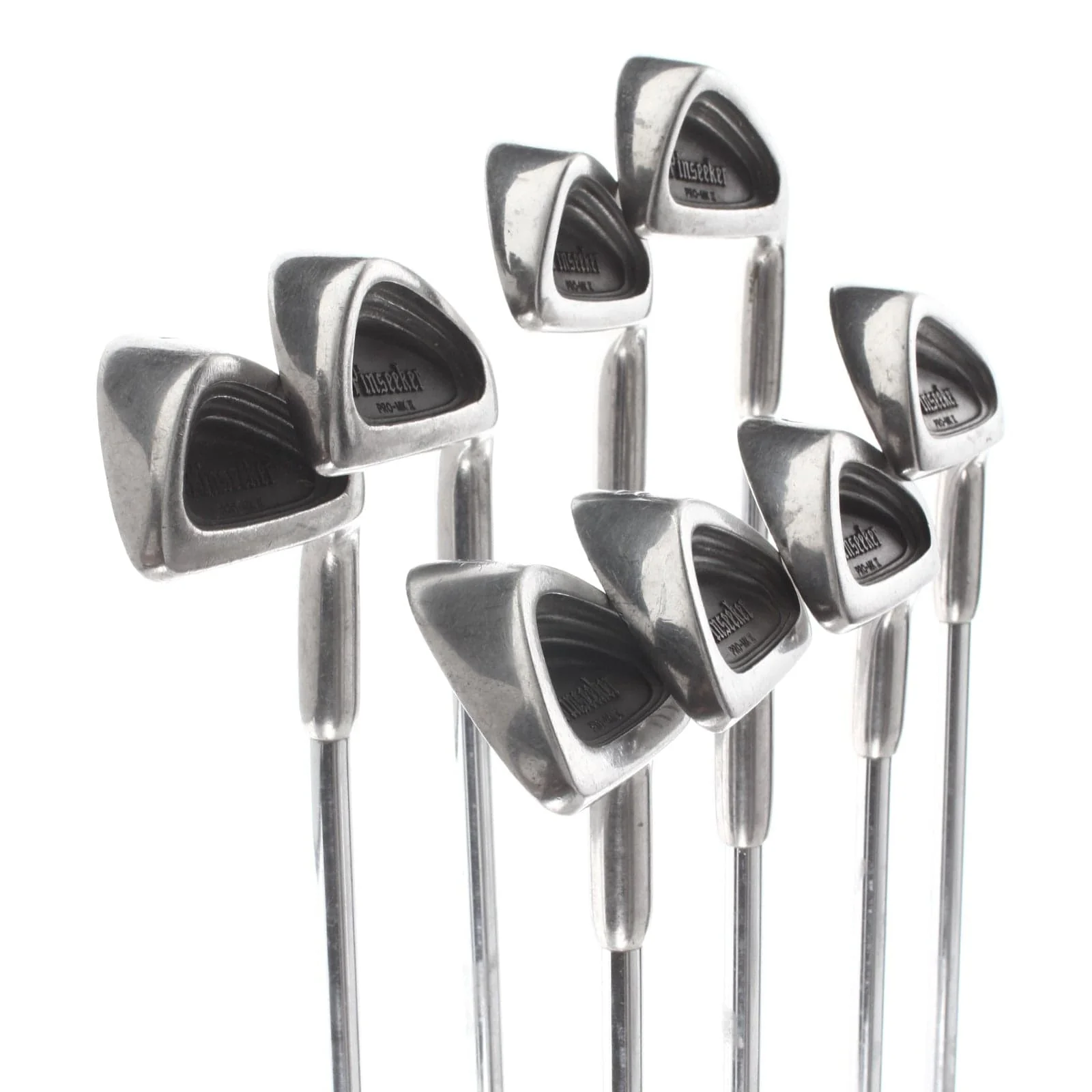 Pinseeker HBS Stainless Steel Mens Right Hand Irons 4-SW Regular - True Temper - Image 2