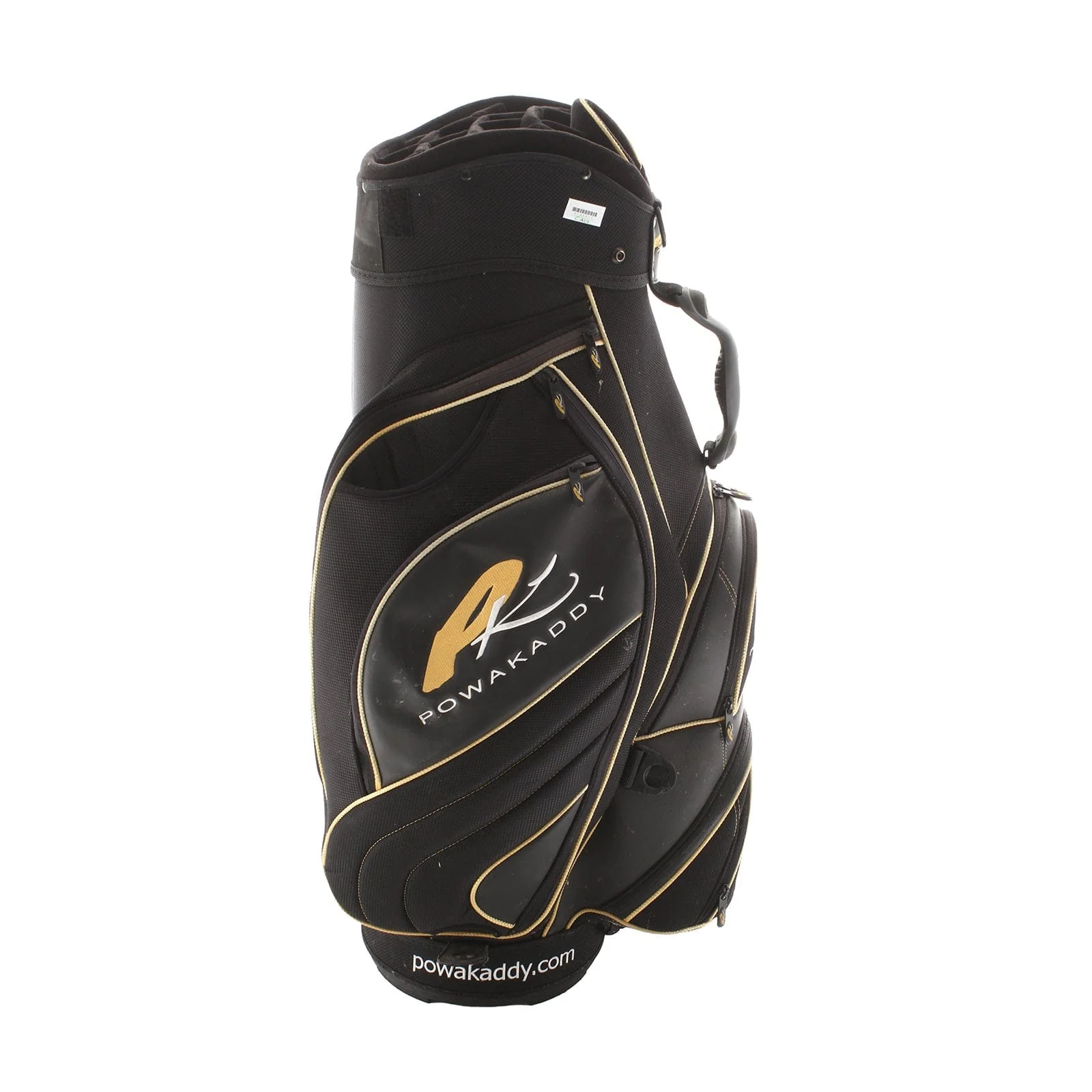 Powakaddy Cart Bag - Black/Gold - Image 3