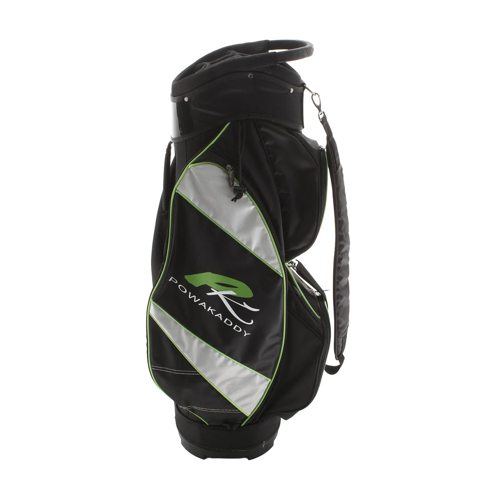 PowaKaddy Cart Bag - Black/Green/Silver - Image 3