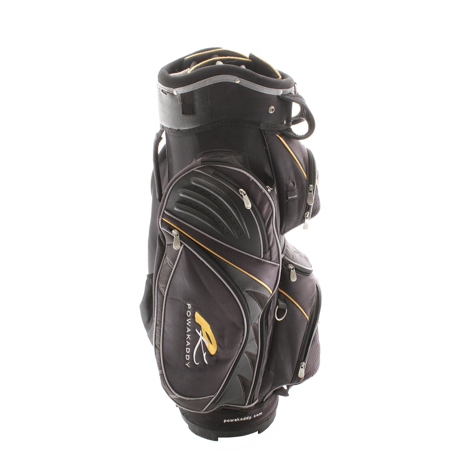 PowaKaddy Cart Bag Cart Bag - Black Yellow - Image 3