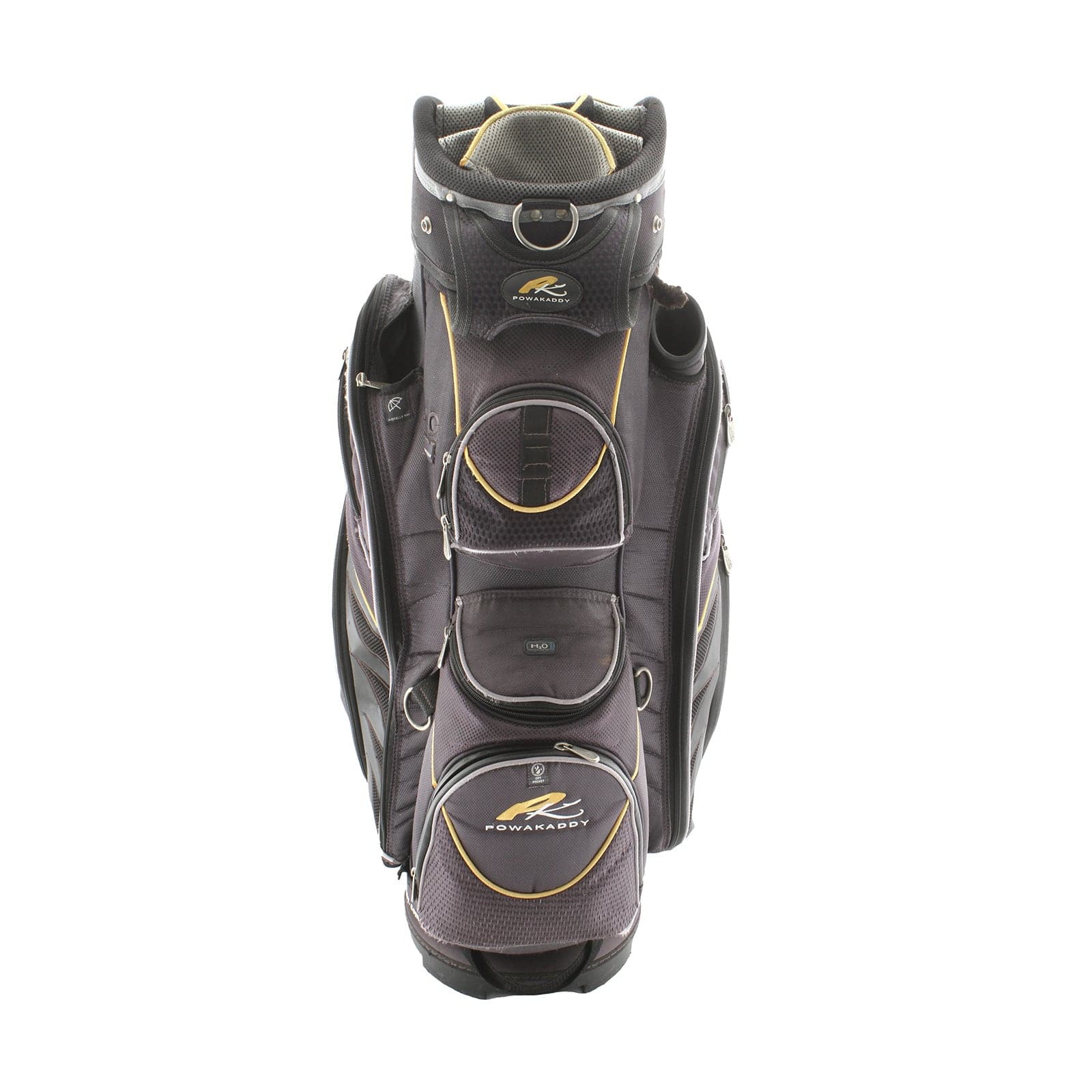 PowaKaddy Cart Bag Cart Bag - Black Yellow - Image 4