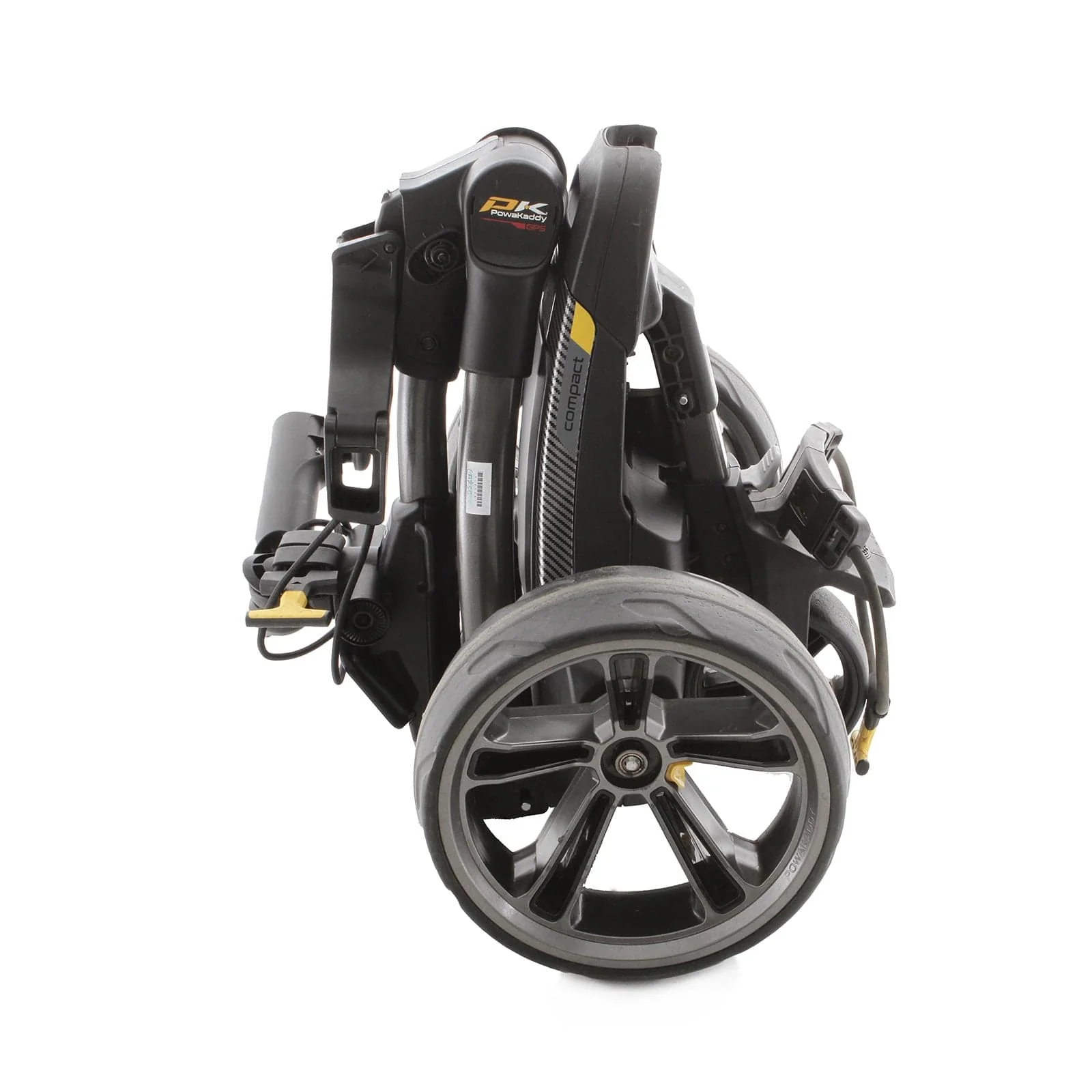 PowaKaddy CT8 GPS 3-Wheel Electric Trolley 18 Hole Lithium - Black - Image 5