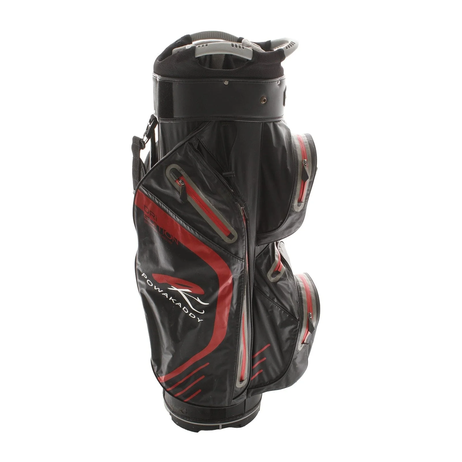 Powakaddy Dri Edition Cart Bag - Black/Red/Grey - Image 3