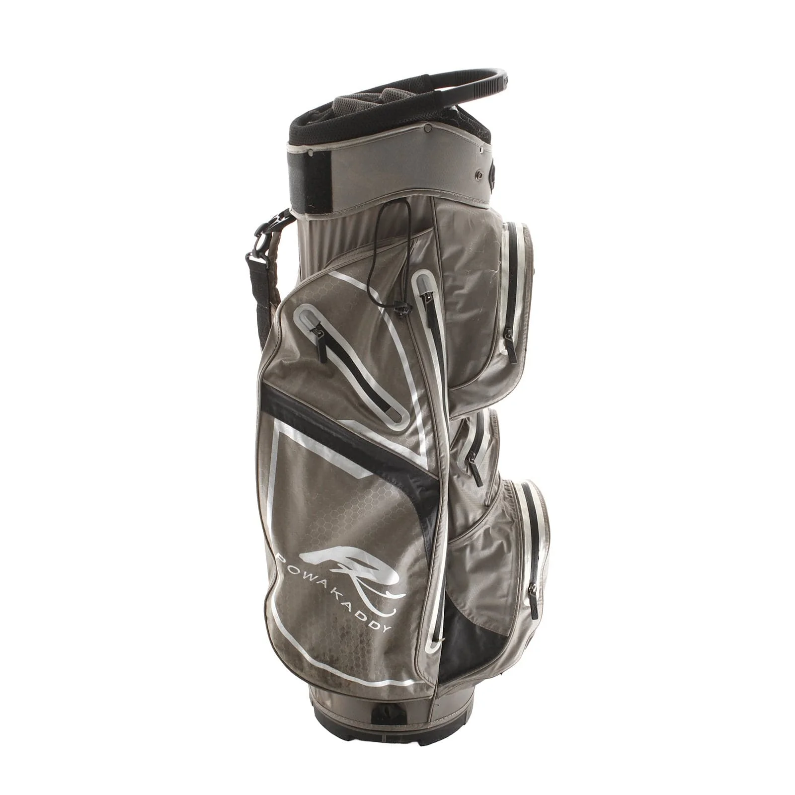 PowaKaddy Dri Edition Cart Bag - Grey/Silver - Image 3