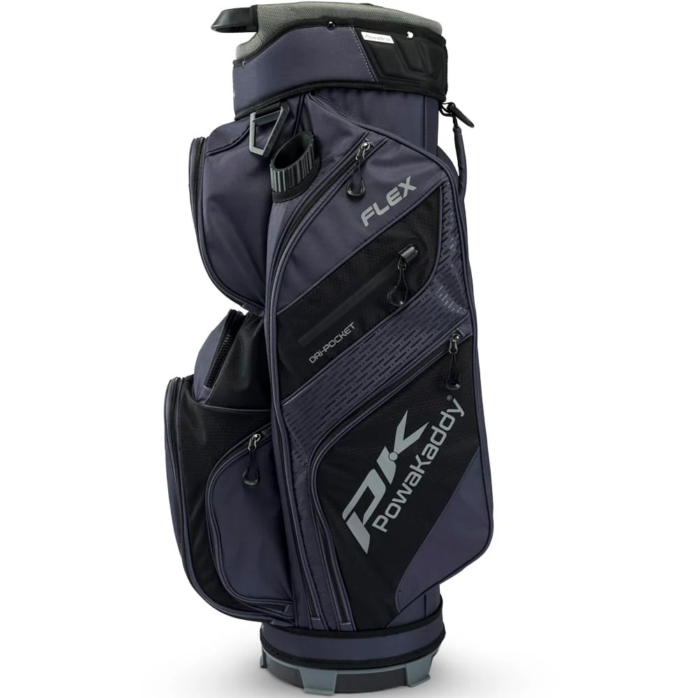 PowaKaddy FLEX Cart Bag - Grey/Black - Image 2