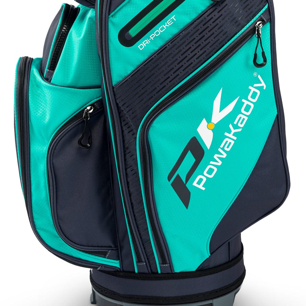 PowaKaddy FLEX Cart Bag - Grey/Teal - Image 6