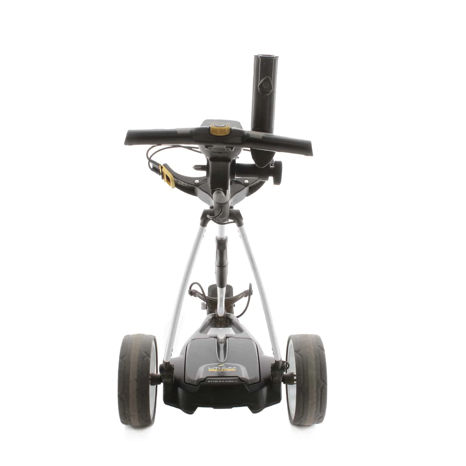 PowaKaddy FW3 3-Wheel Electric Trolley 36 Hole Lithium - Black - Image 2